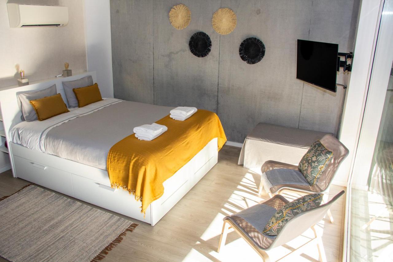 Casa Das Falcoeiras - Estudio Com Terraco Privado Aveiro Exteriör bild