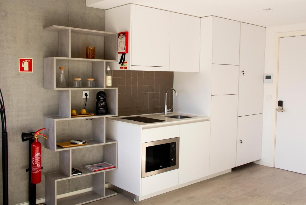Casa Das Falcoeiras - Estudio Com Terraco Privado Aveiro Exteriör bild